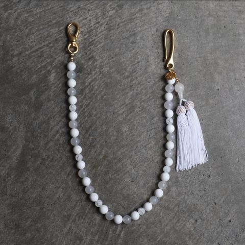 【お取り寄せ注文可能】Juzu Wallet Chain(WHITE)
