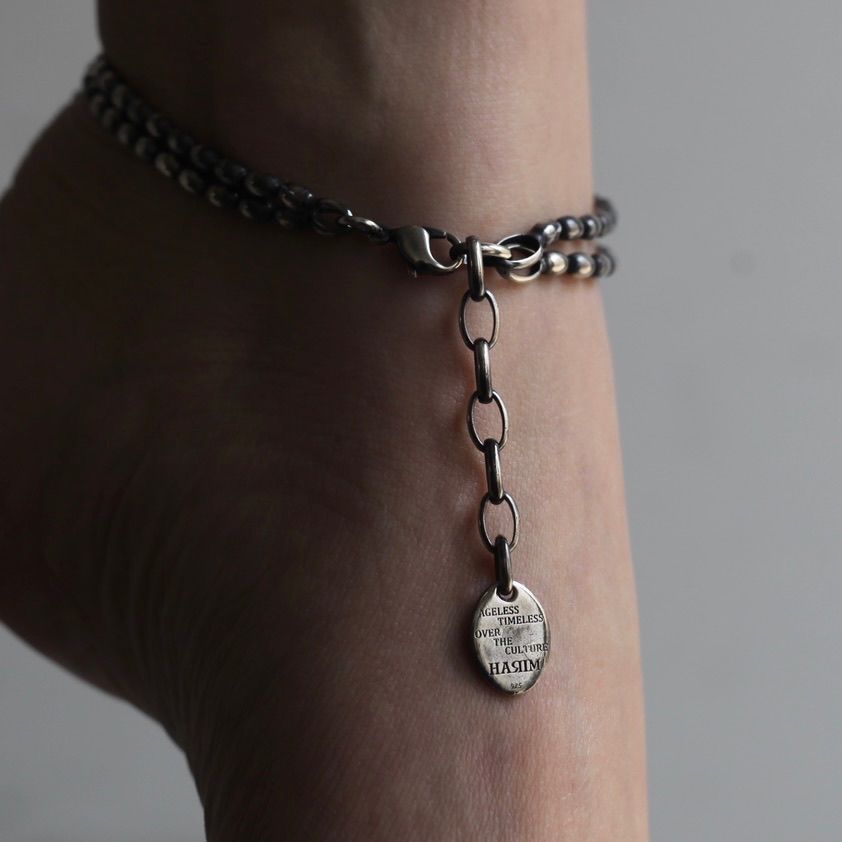 【お取り寄せ注文可能】Narrow Oval Bowl Chain W Anklet