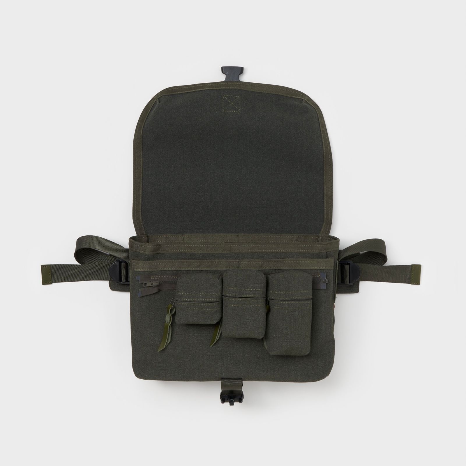 【再販売通知受付可能】Messenger Bag Small(KHAKI OLIVE)