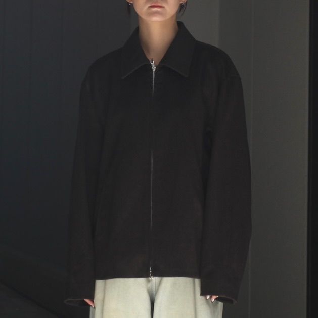 【残り一点】Pure Cashmere Zip Short Jacket