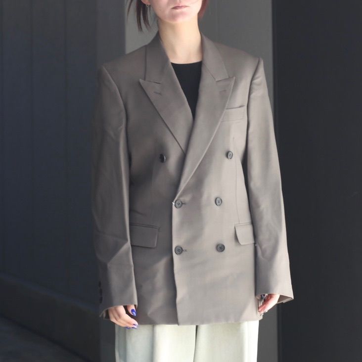 【残り一点】Wool Double Breasted Jacket