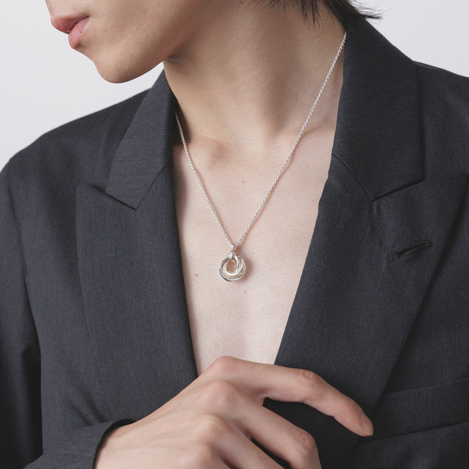 【お取り寄せ注文可能】Union Triple Band Pendant(SILVER)