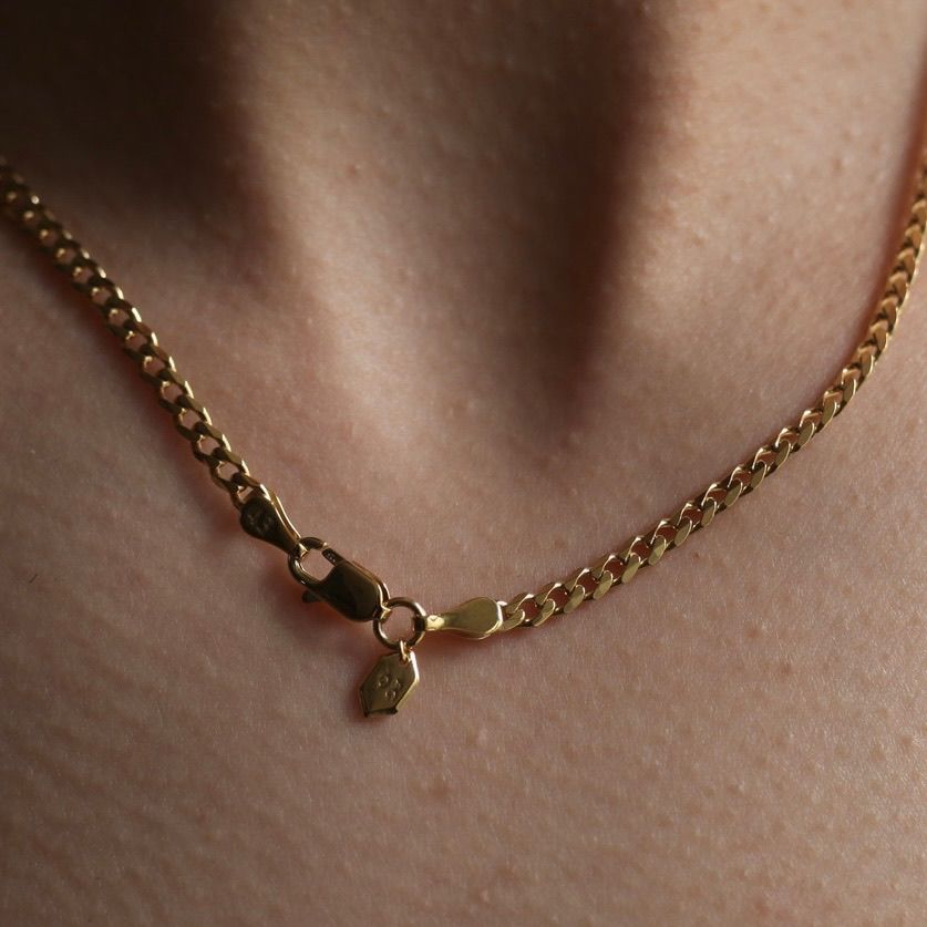 【残り一点】Saffi Necklace 43cm(GOLD)