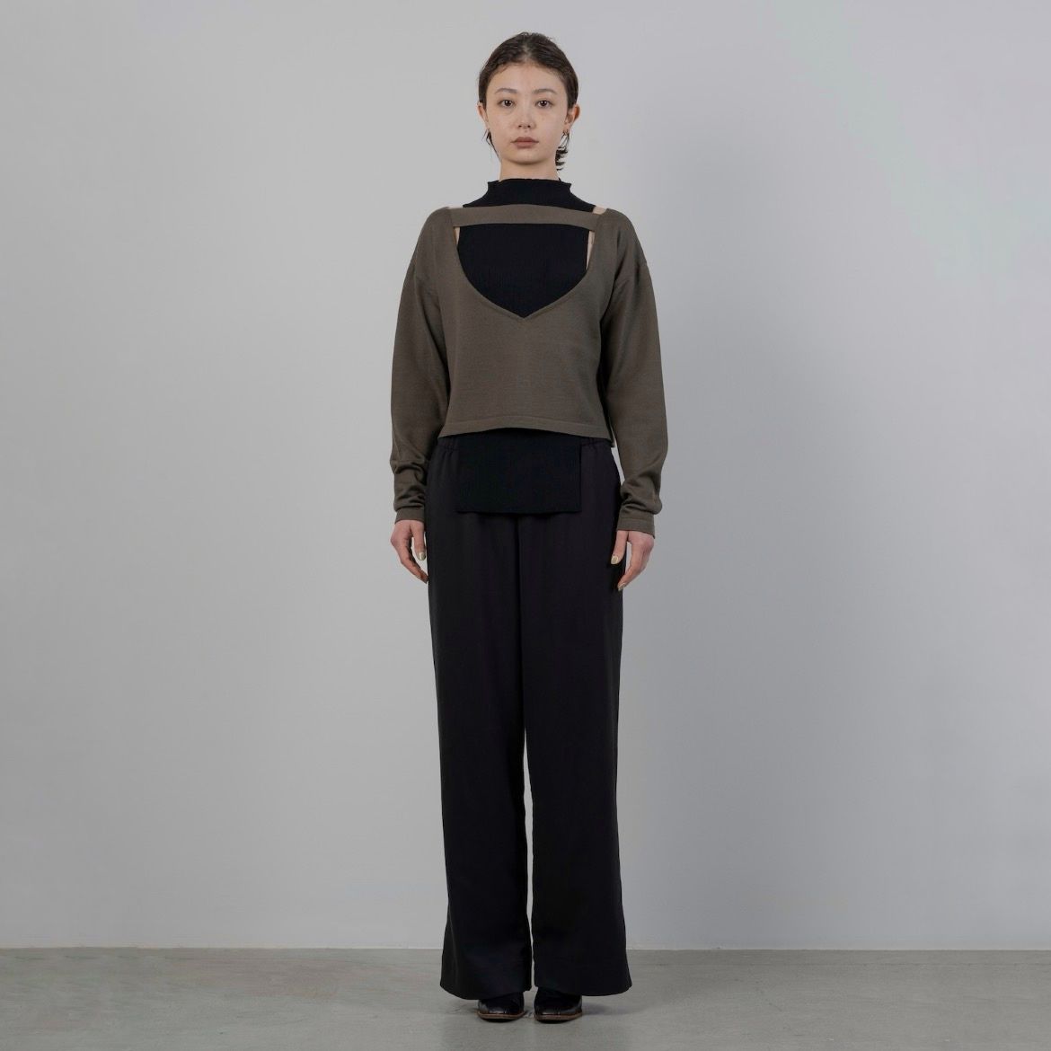 【残り一点】Combination Knitted Tops