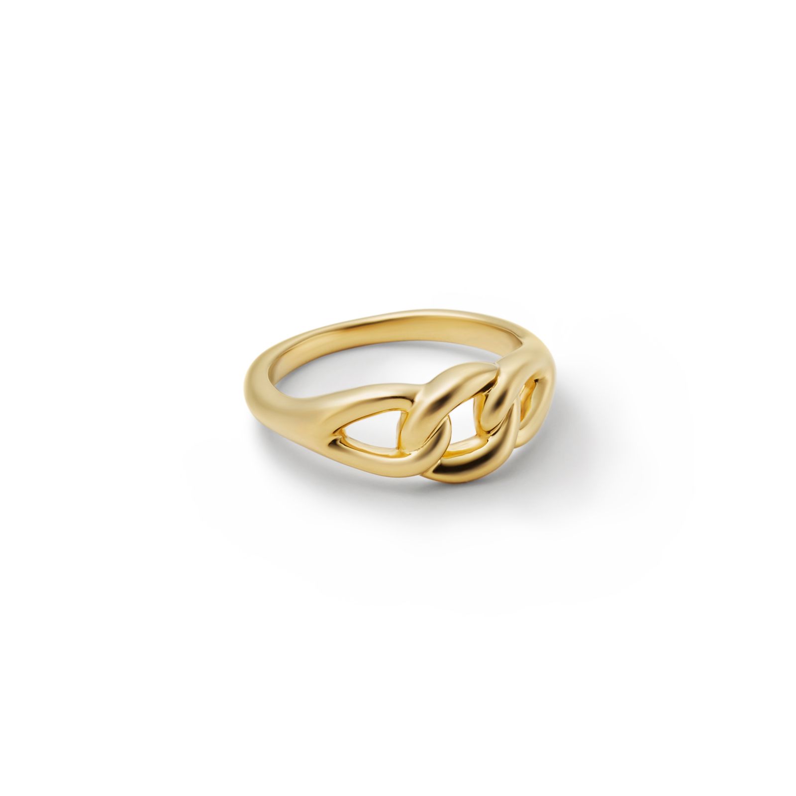 【お取り寄せ注文可能】Curb Chain Ring_S(GOLD)