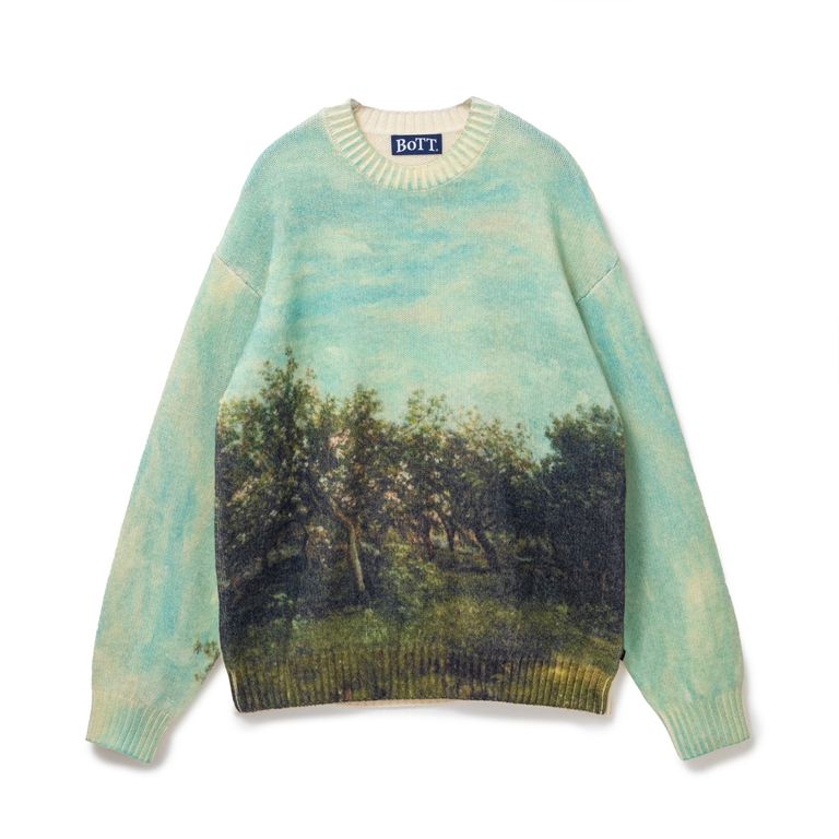 BoTT - 【残り一点】Apple Printed Knit Sweater | ACRMTSM ONLINE STORE