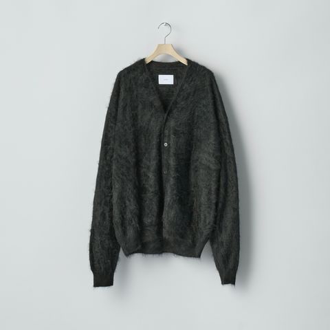 【残り一点】Cashmere Shaggy Knit V Neck Cardigan