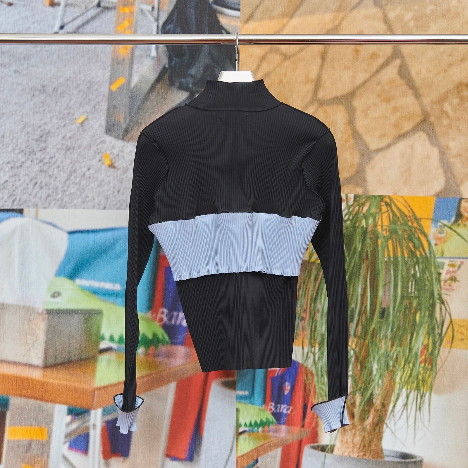 【残り一点】Bustier High Neck Top