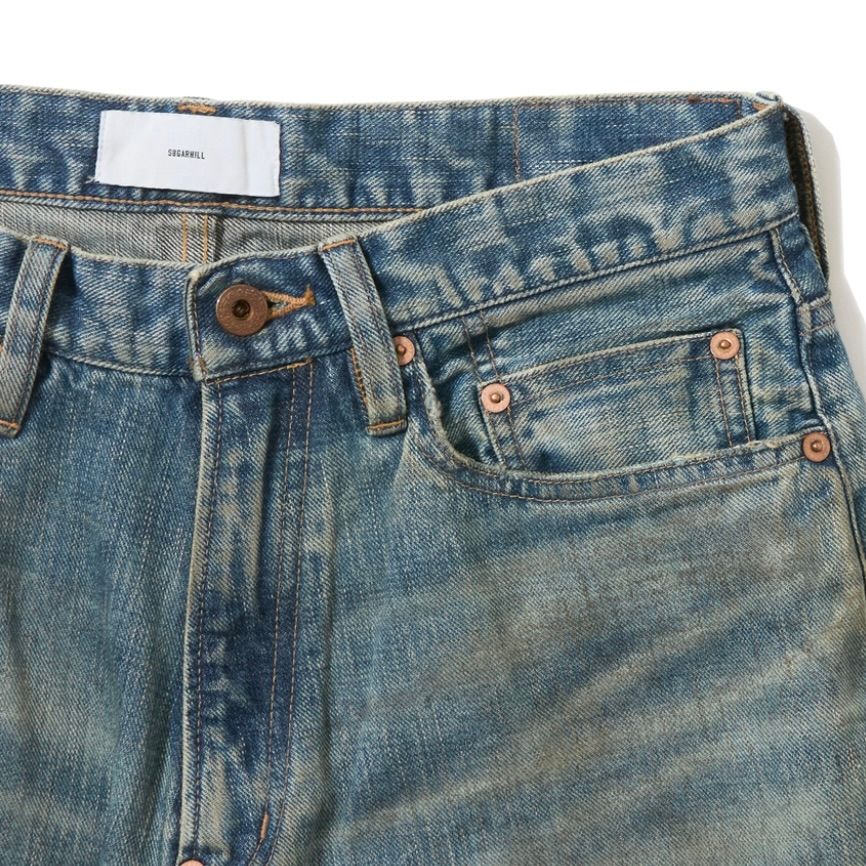【残り一点】Destressed Modern Denim Wide Cut