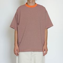 【残りわずか】Mercerization Border Wide S/S Tee
