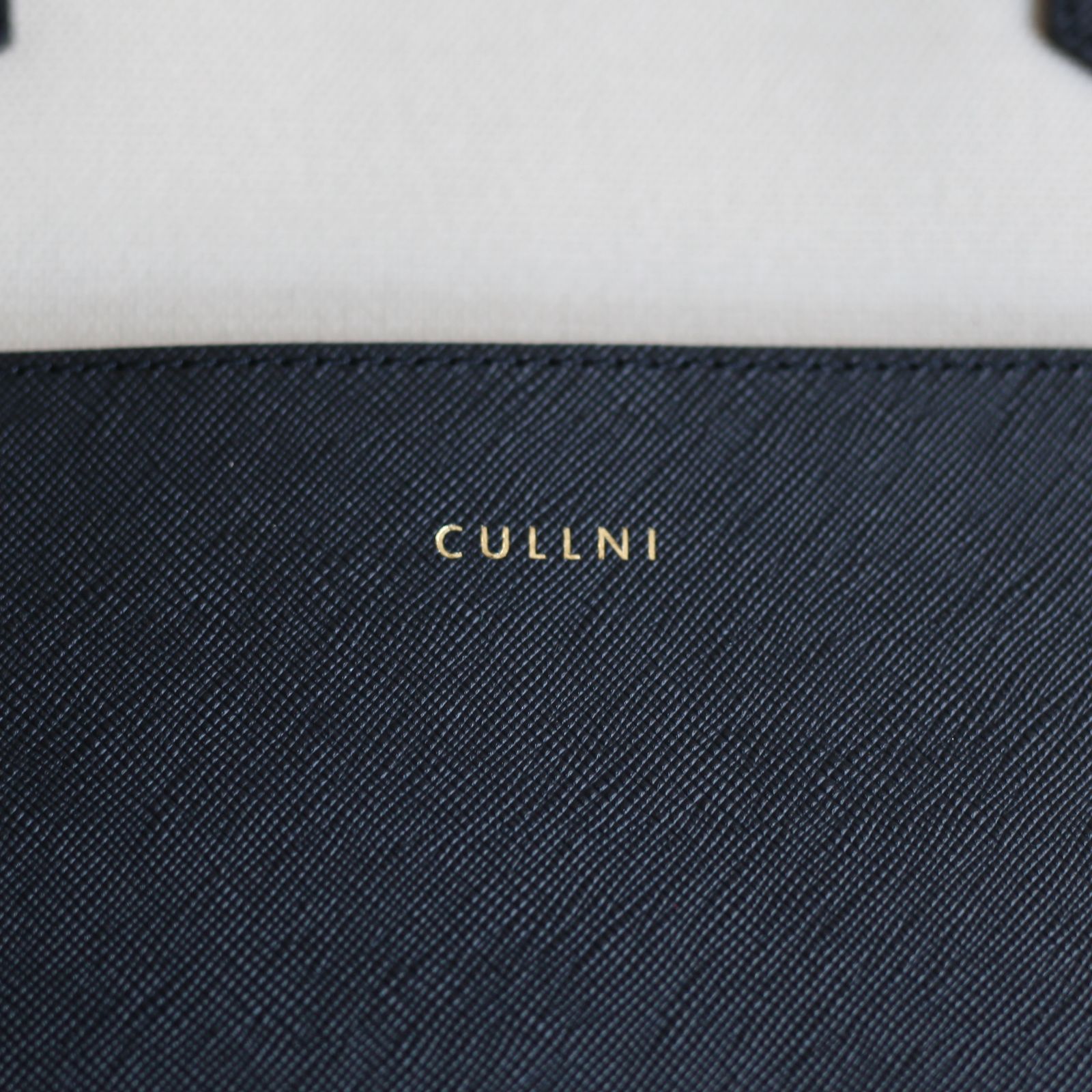 CULLNI - 【残り一点】Leather Trimmed Canvas Handbag | ACRMTSM 