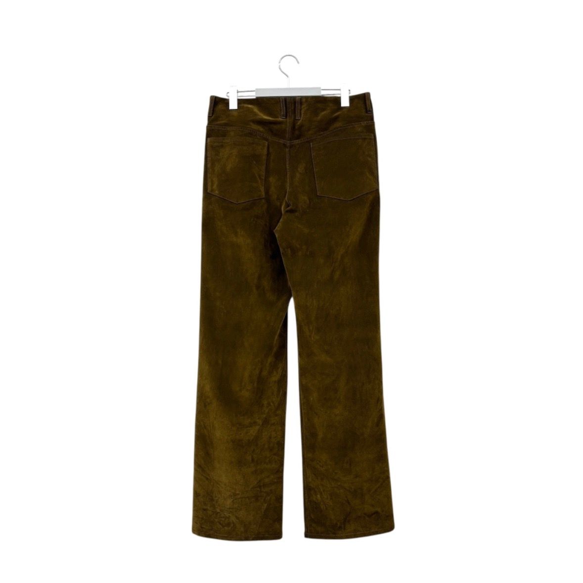 【残り一点】Flocked Denim Wide Tailored Pants