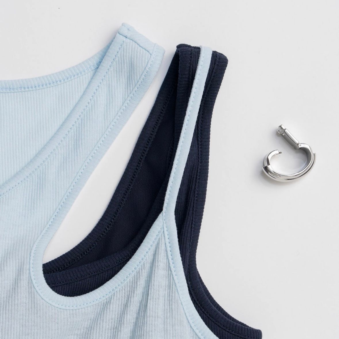 【残り一点】Motif Layered Tank Top