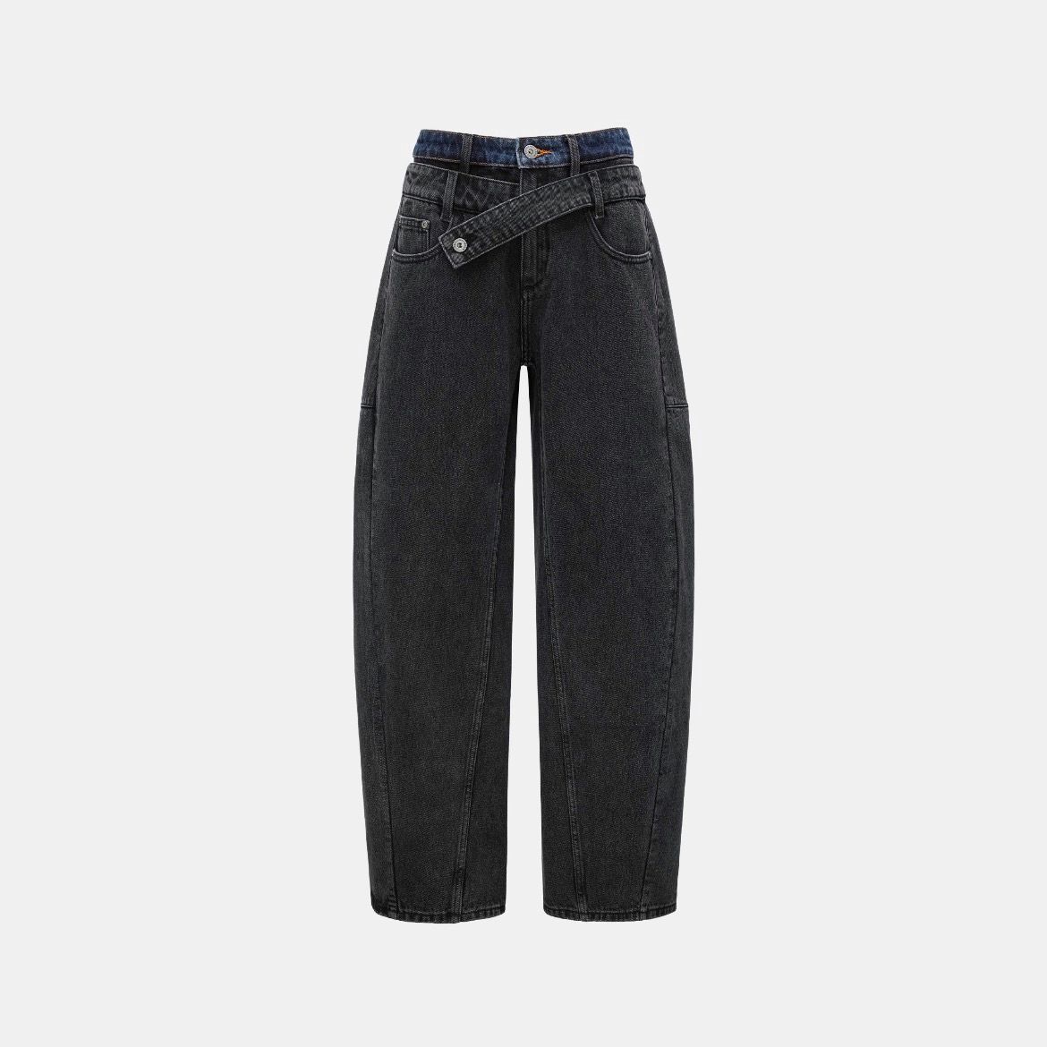 【残り一点】Double Waist Denim Trousers