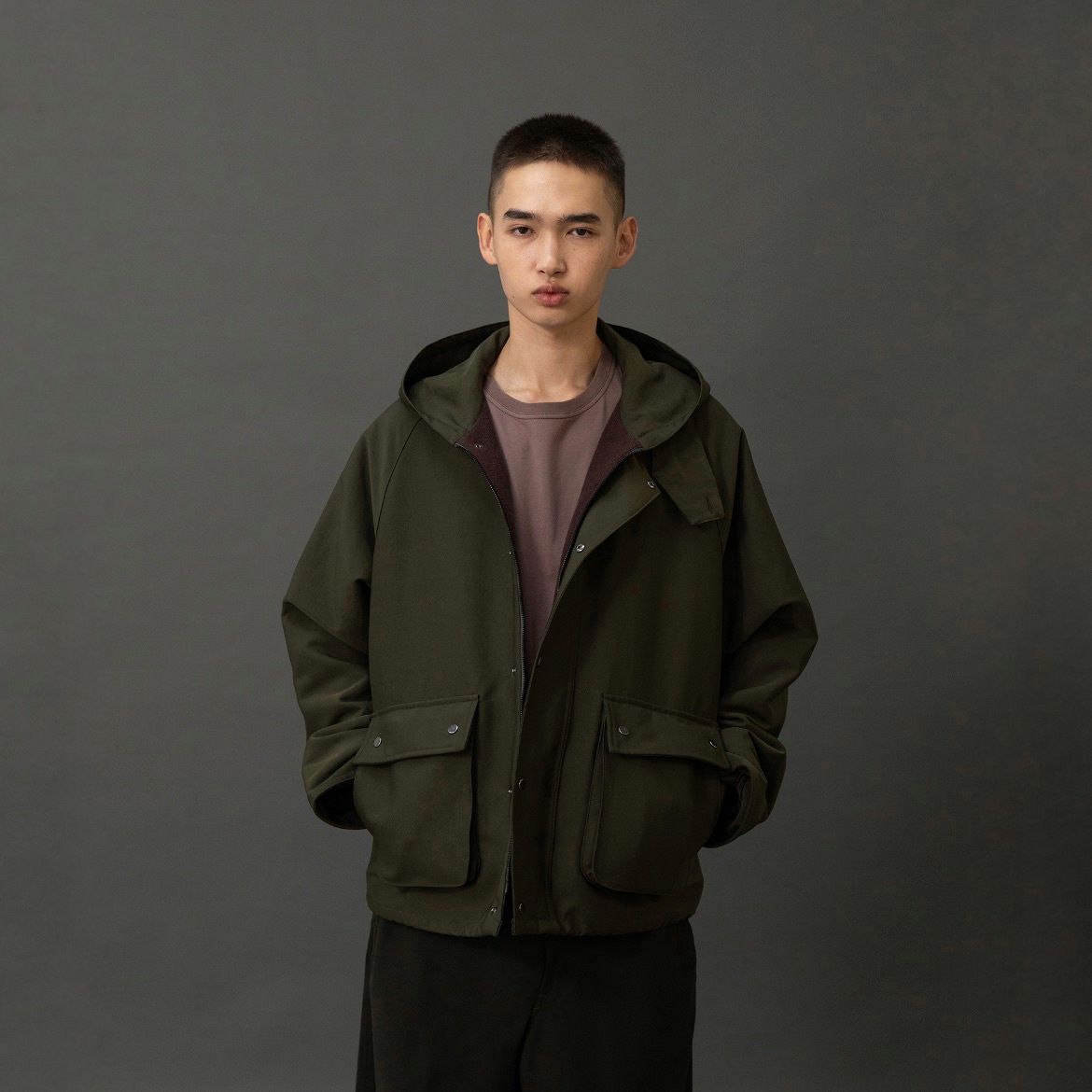 ANOTHER OFFICE - 【残り一点】Hood Neo British Jacket ANOTHER OFFICE - 【残り一点】Hood Neo British Jacket