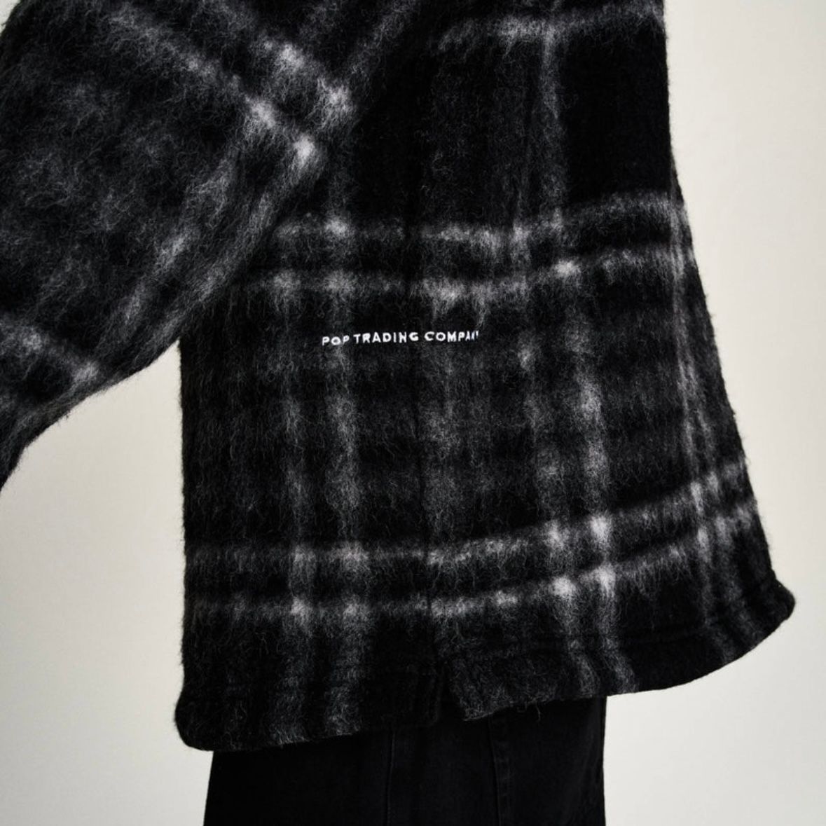 【残り一点】Checked Wool Shirt Jacket