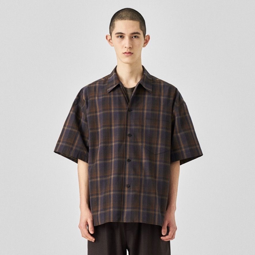 JieDa - OVER SIZE DENIM SHIRT | INDIGO | デニムジャケット