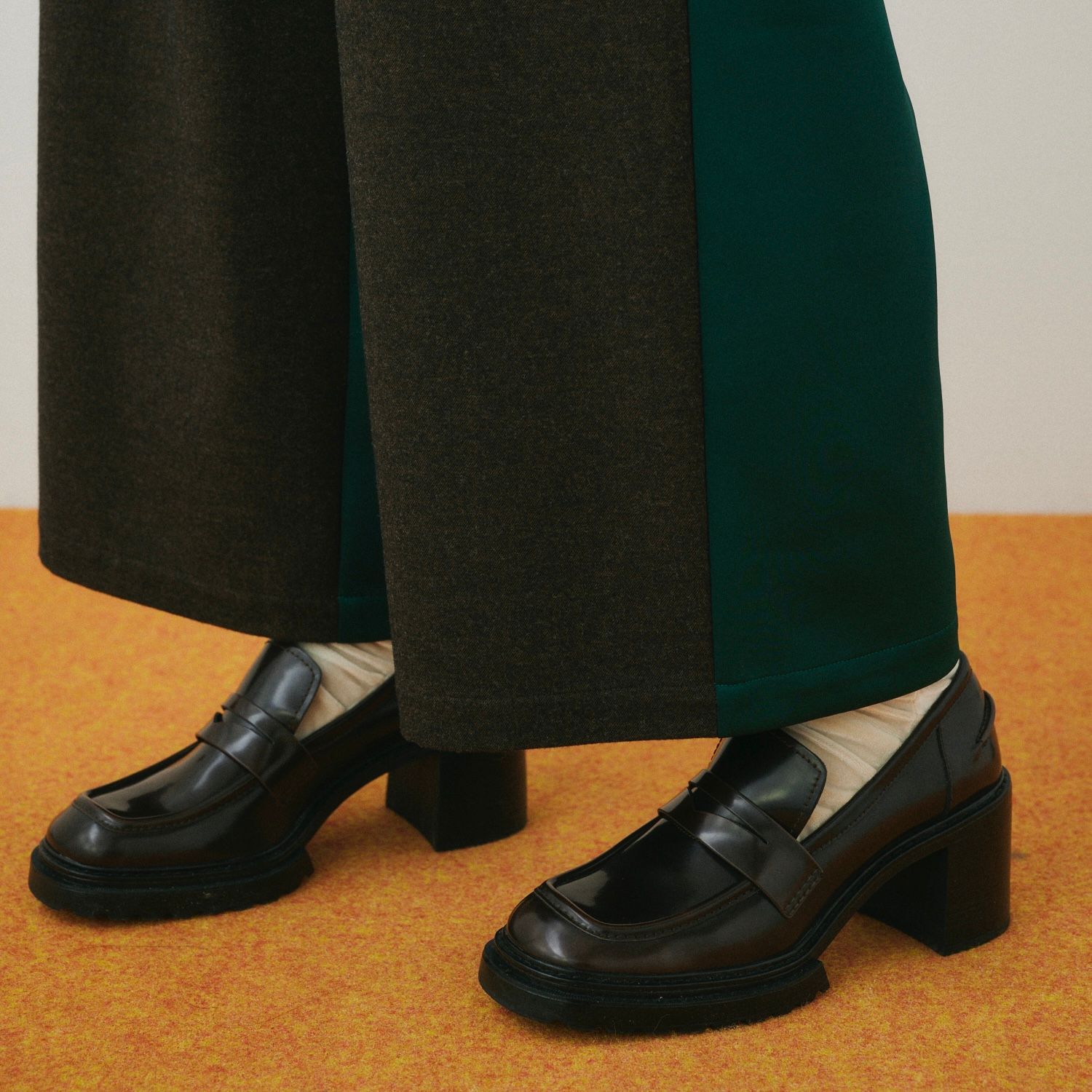 【残り一点】Bi Color Wide Pants