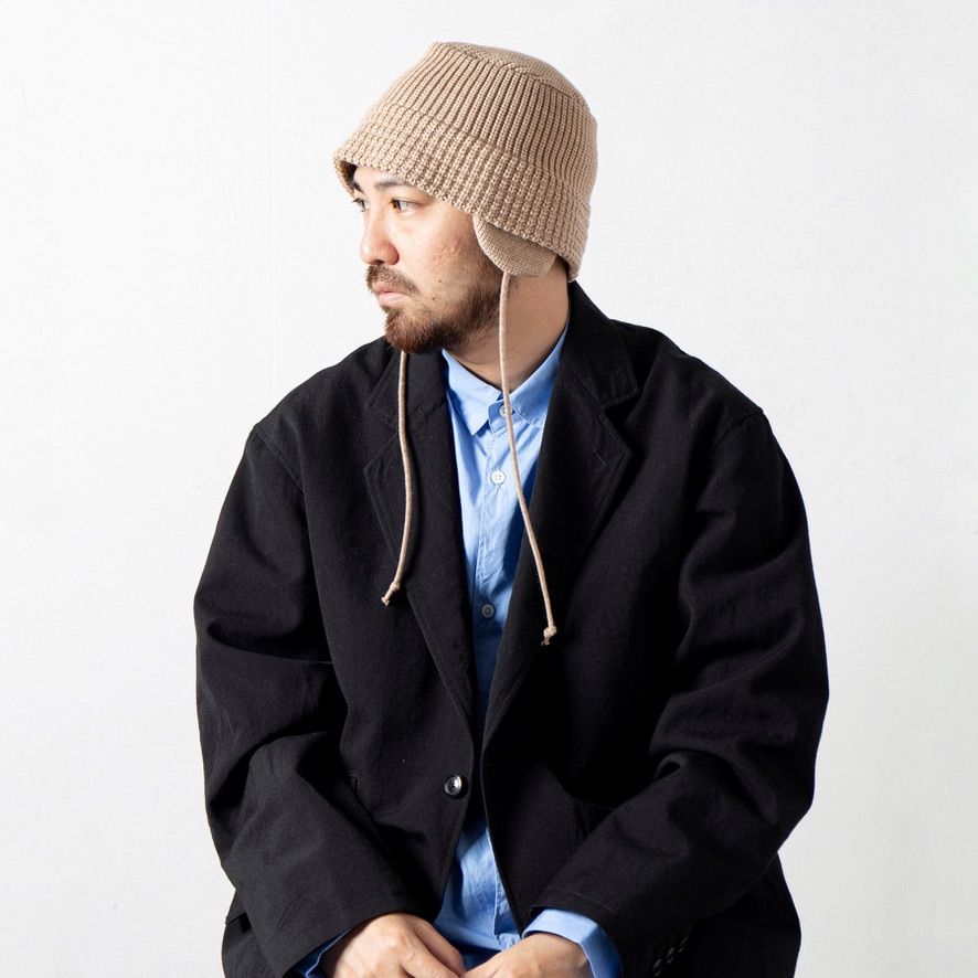 【残りわずか】Ear Knit Bucket Hat