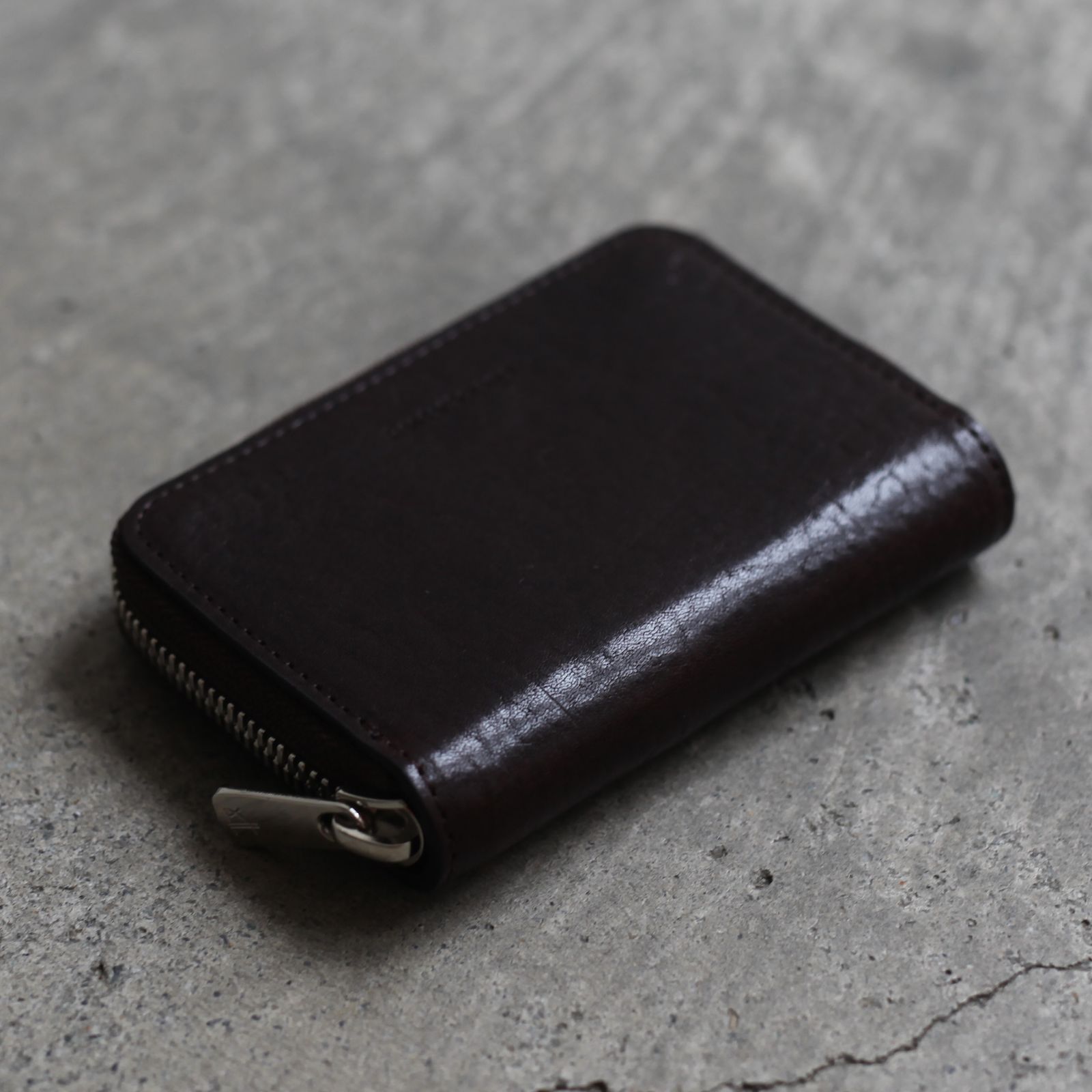 【残りわずか】Zip Key Purse(CHOCO)