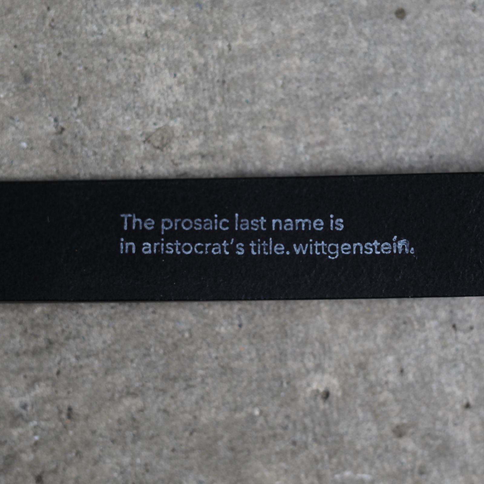 【残りわずか】Leather Belt(PINNED BUCKLE)