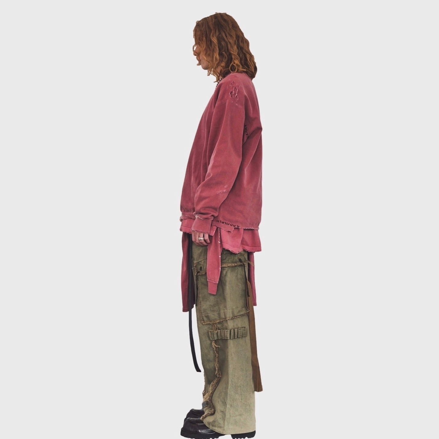 【残り一点】Inactive Crew Sweat With Repaired