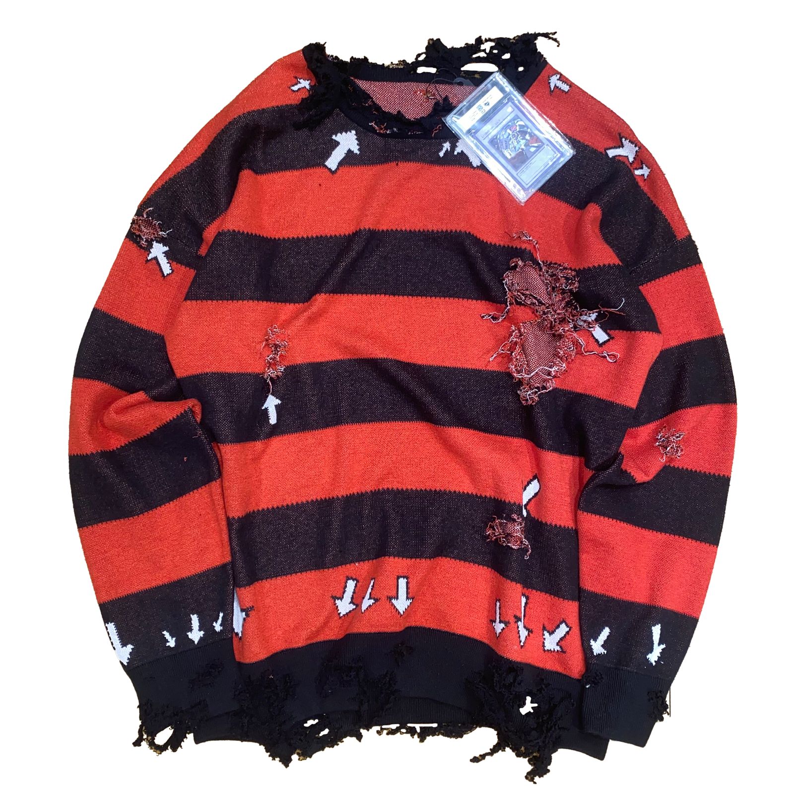 【残りわずか】Damage Alert Knit