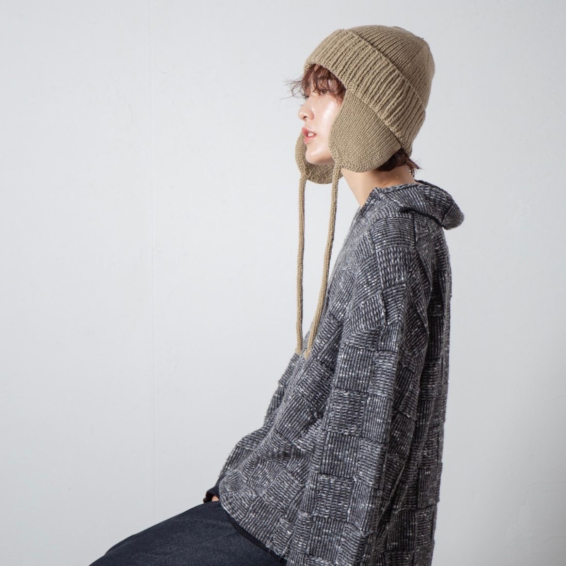 【残り一点】Ear Knit Watch