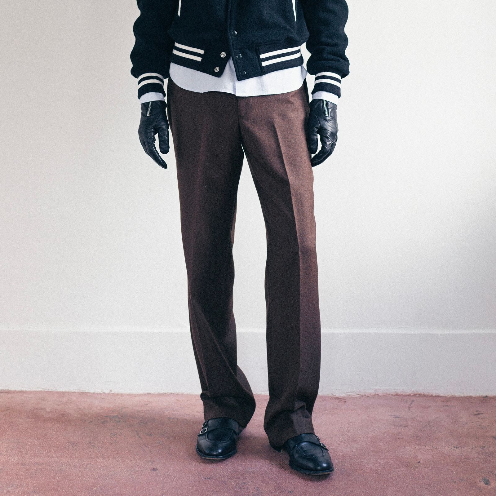 【残り一点】Wool Straight Trousers