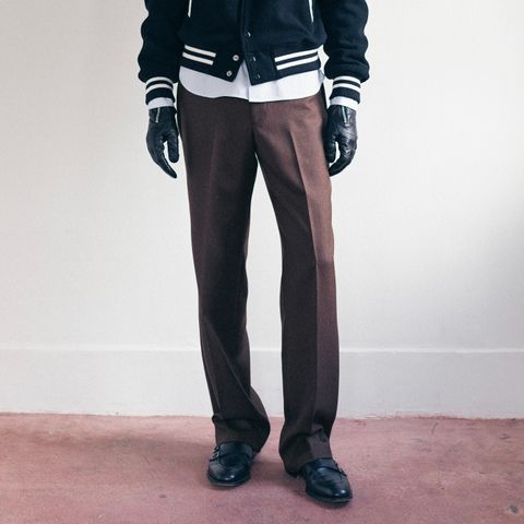 【残り一点】Wool Straight Trousers