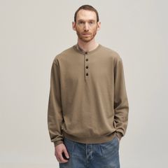 【残り一点】French Henry Neck Knit