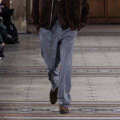 【残り一点】Wool Flannel Straight Trousers