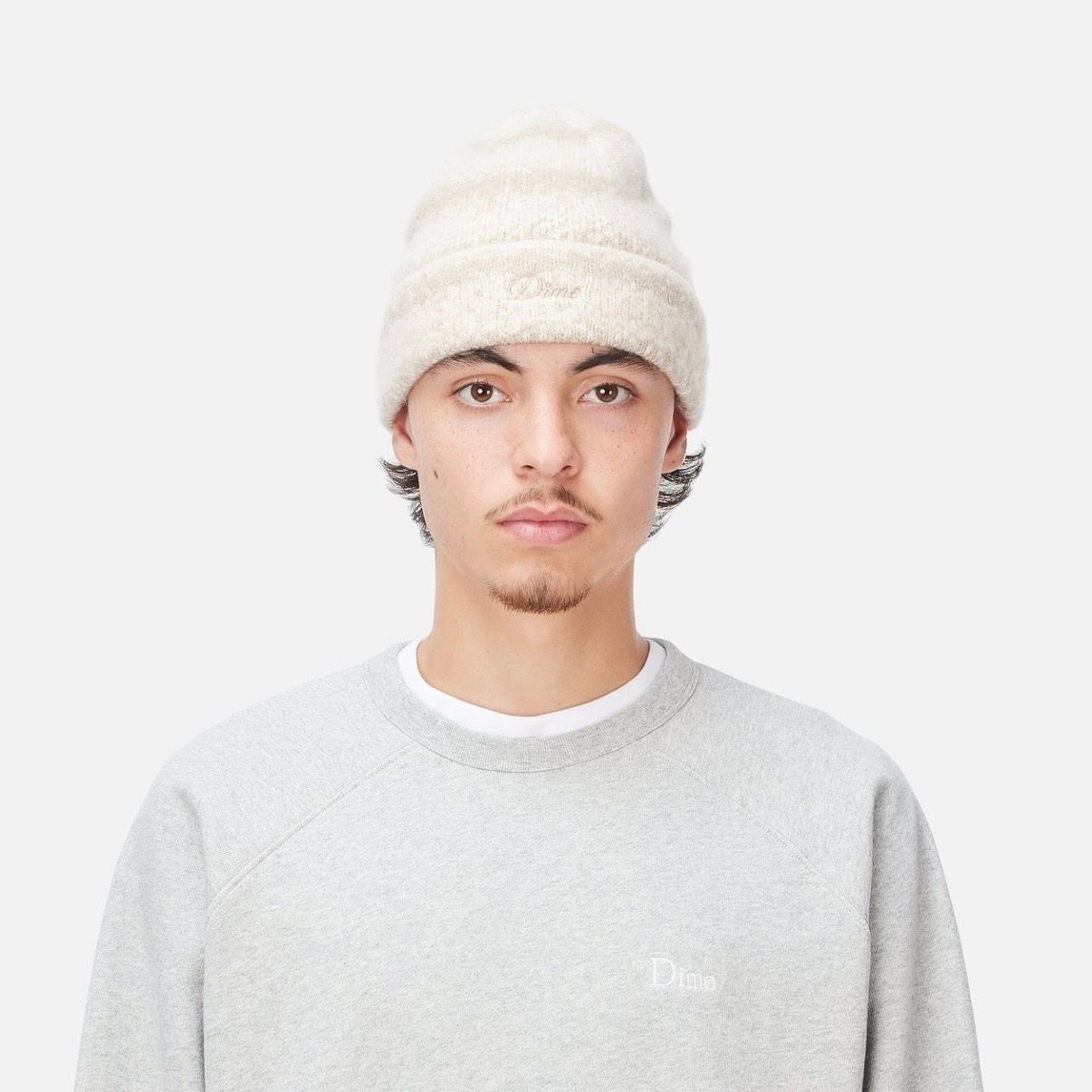【残り一点】Mohair Striped Beanie
