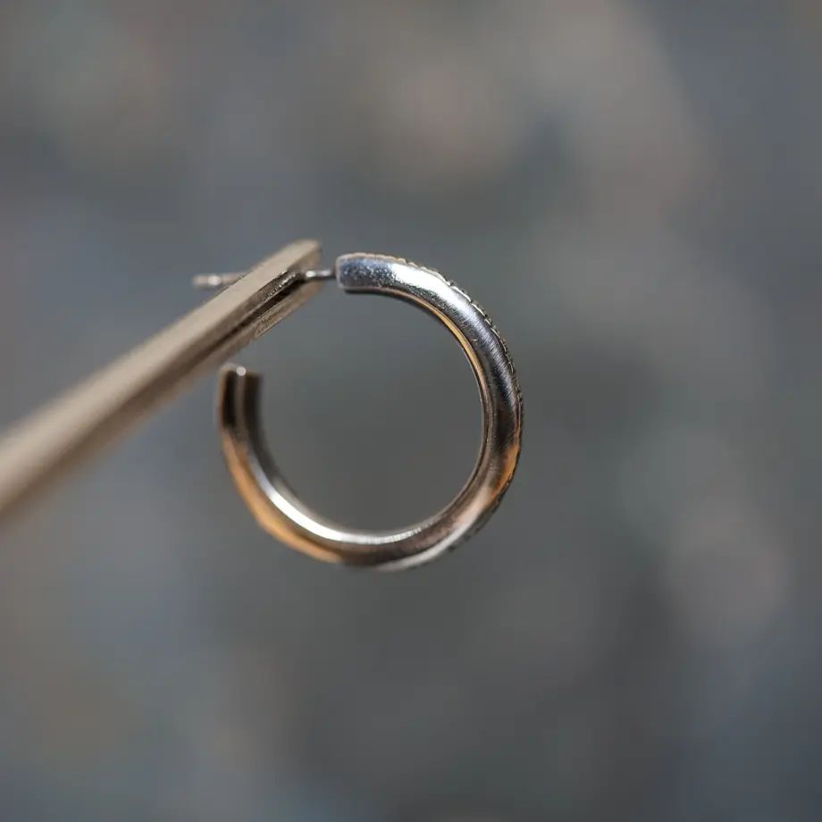 【残り一点】Thin Rain Pierce(SILVER）