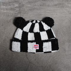 【残りわずか】Checkered Flag Bear Beanie