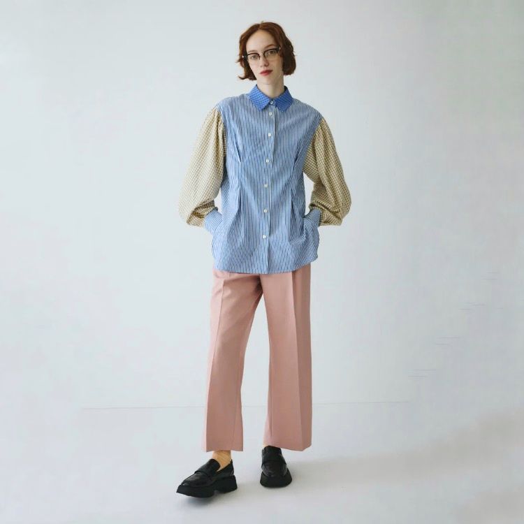 【残り一点】Mix Pattern Shirt