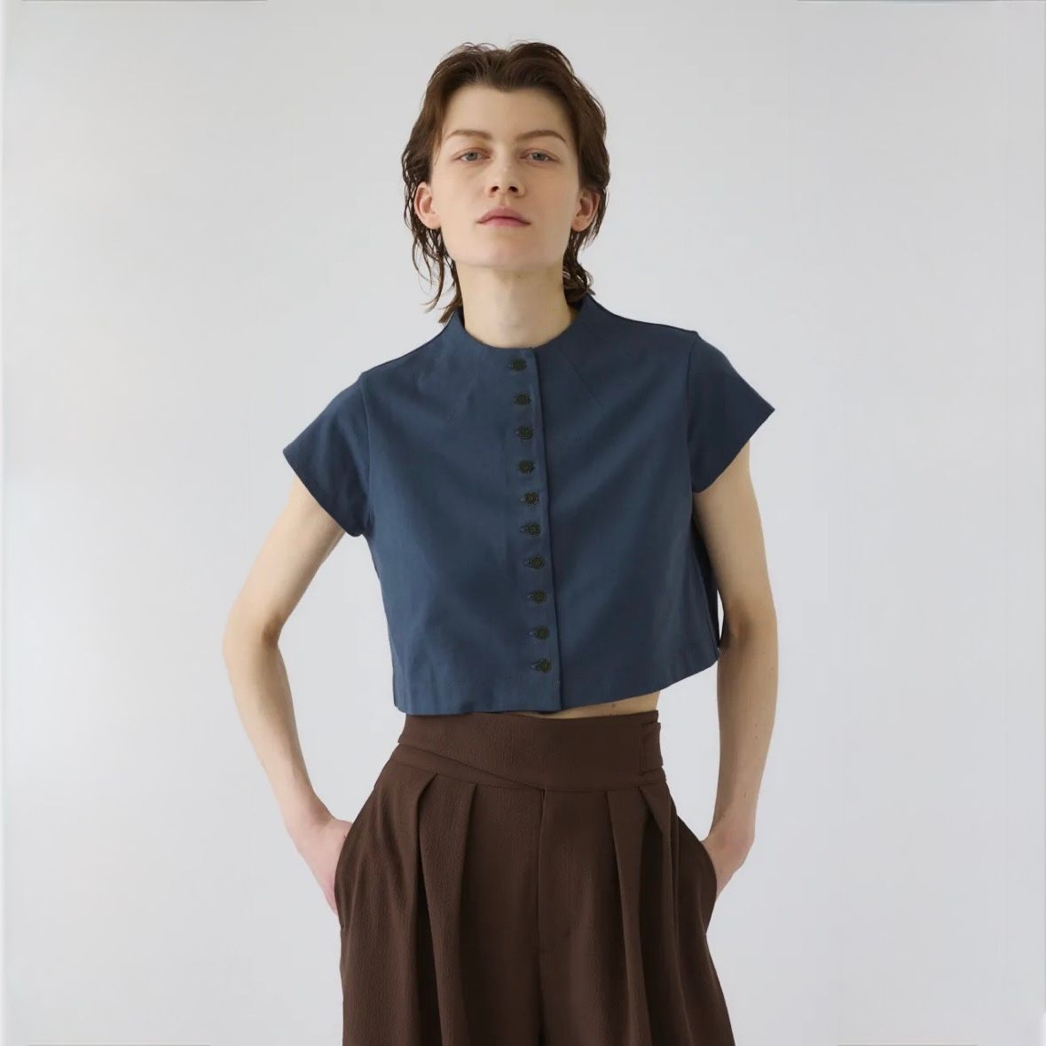 【残り一点】Neck Darts Cut Tops