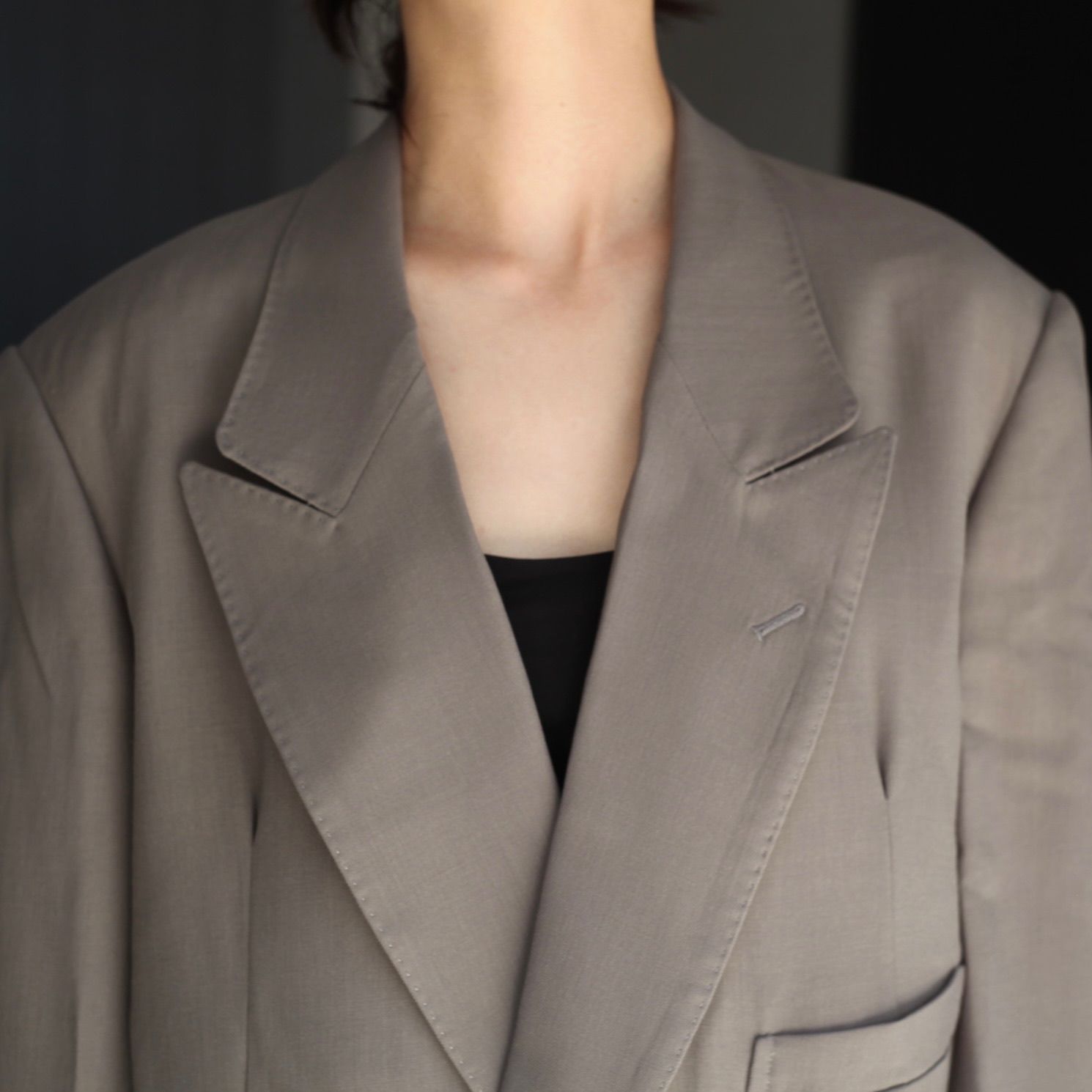【残り一点】Interlining Pocket Wool Serge Jacket