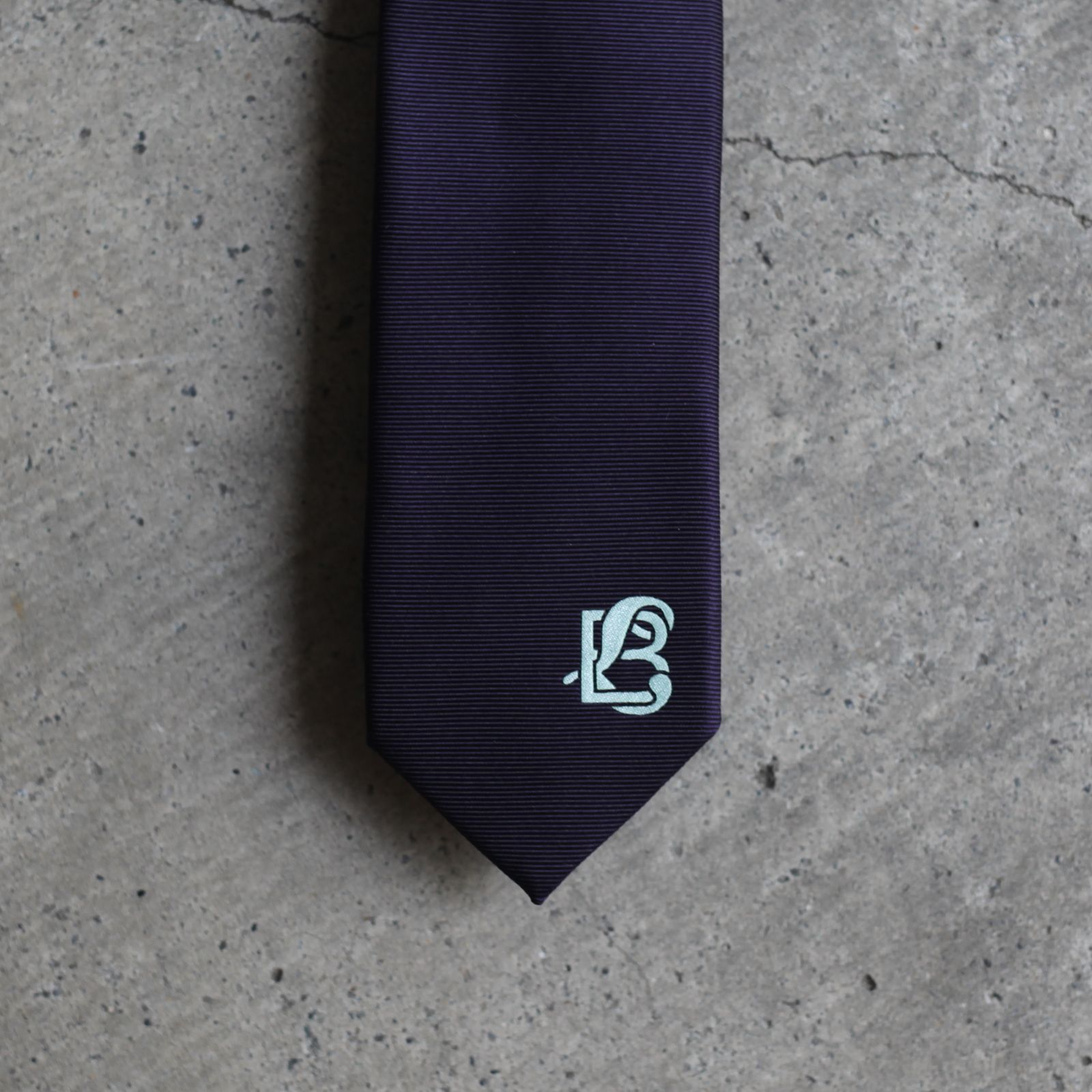 【残りわずか】Silk Narrow Tie(PURPLE)