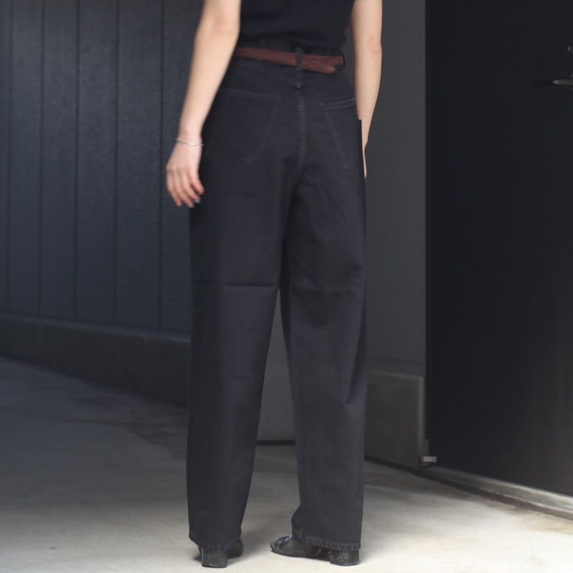 【残り一点】Drape Pocket Tucked Denim