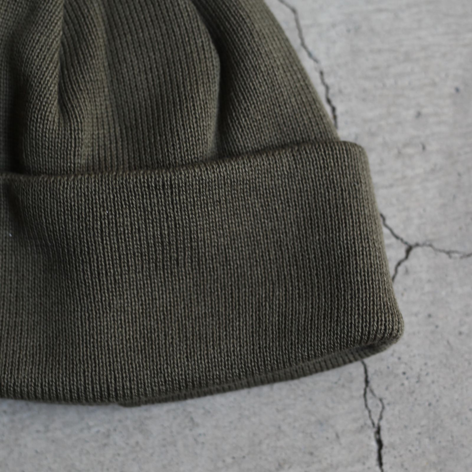 【残り一点】Knit Big Watch Cap(COTTON)