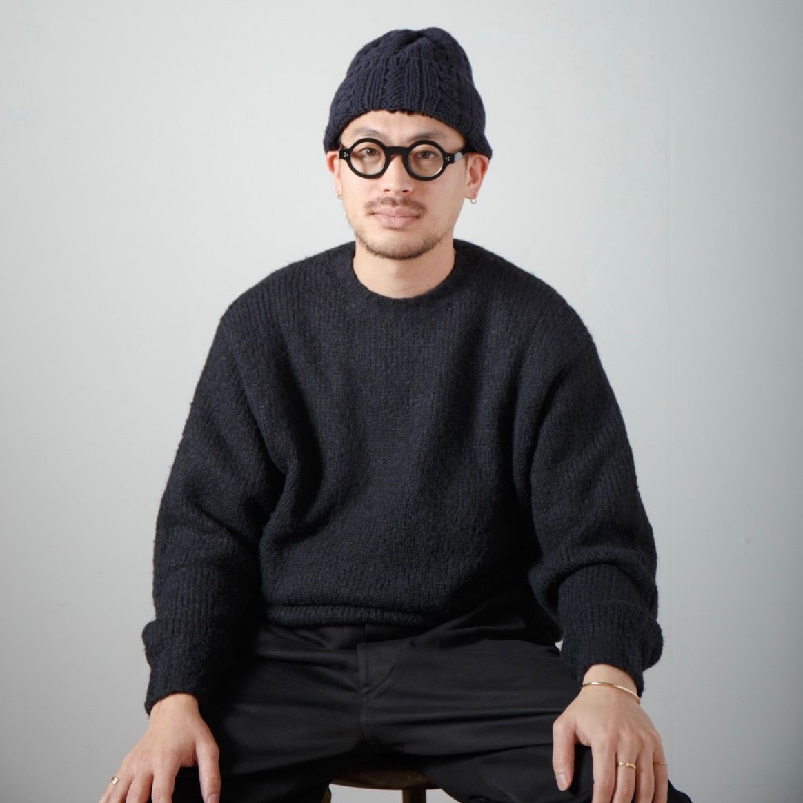 【残り一点】Insideout Cable Knit Cap