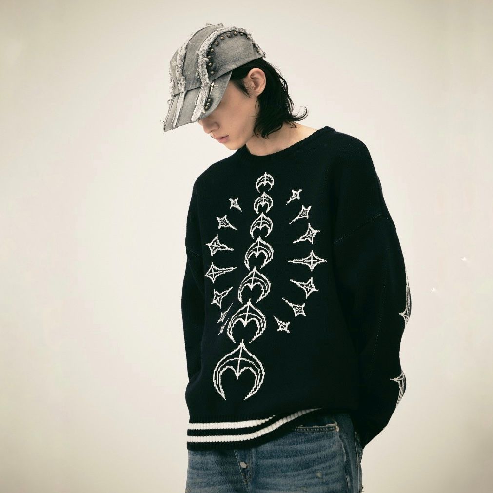 【残り一点】TC Bone Knit Sweater