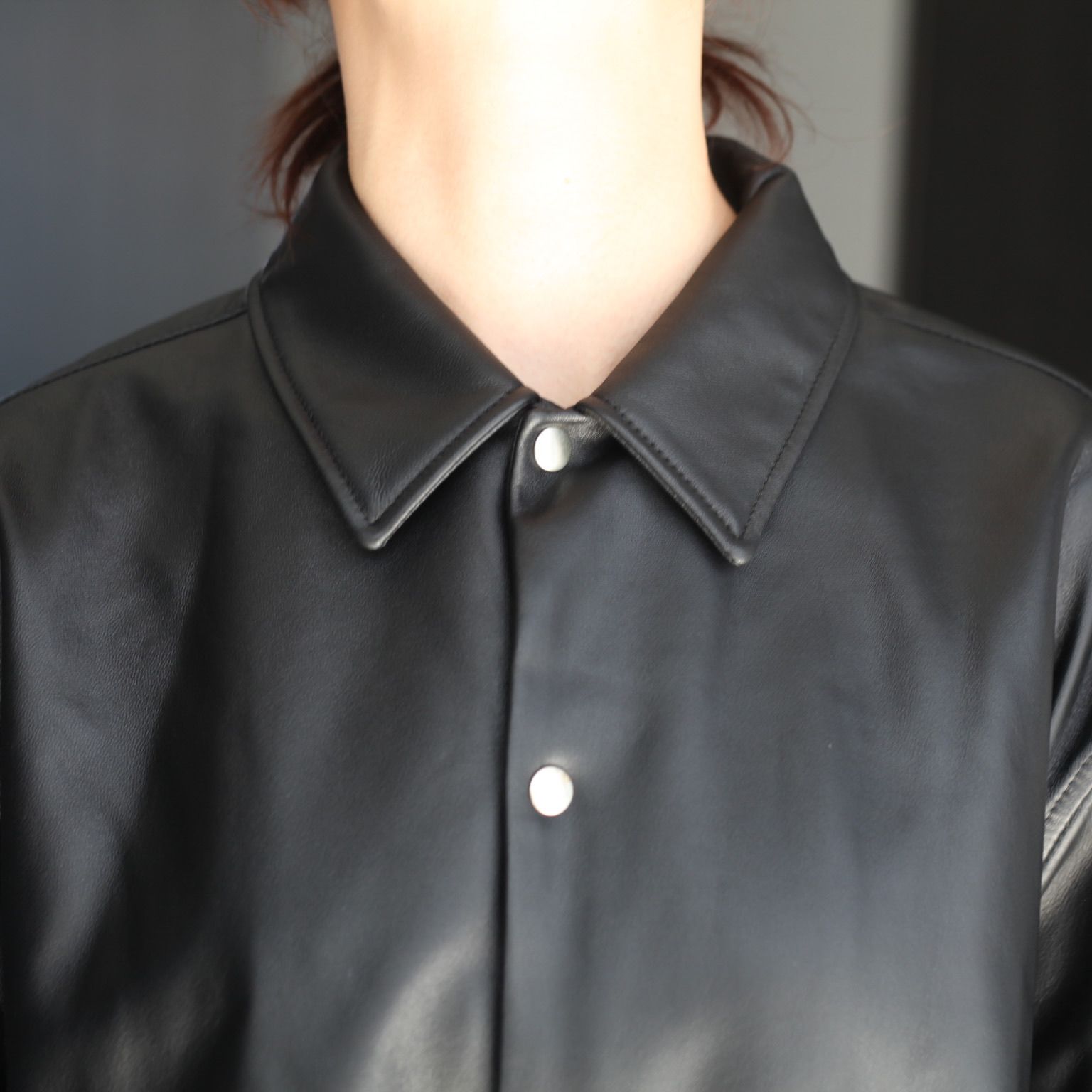 【残りわずか】Leather Shirts Jacket