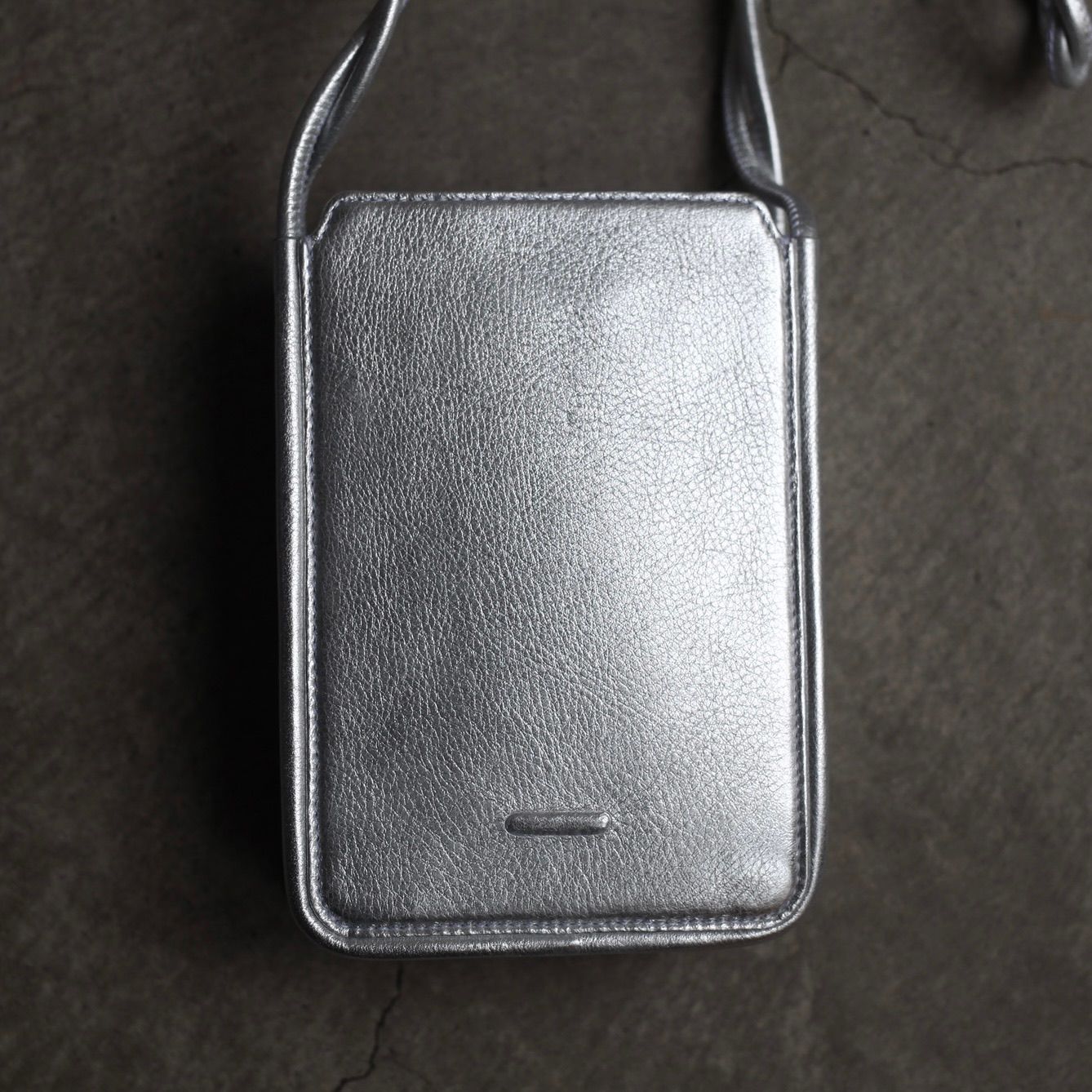 【残り一点】ウォレットバッグ_Wide(SILVER)