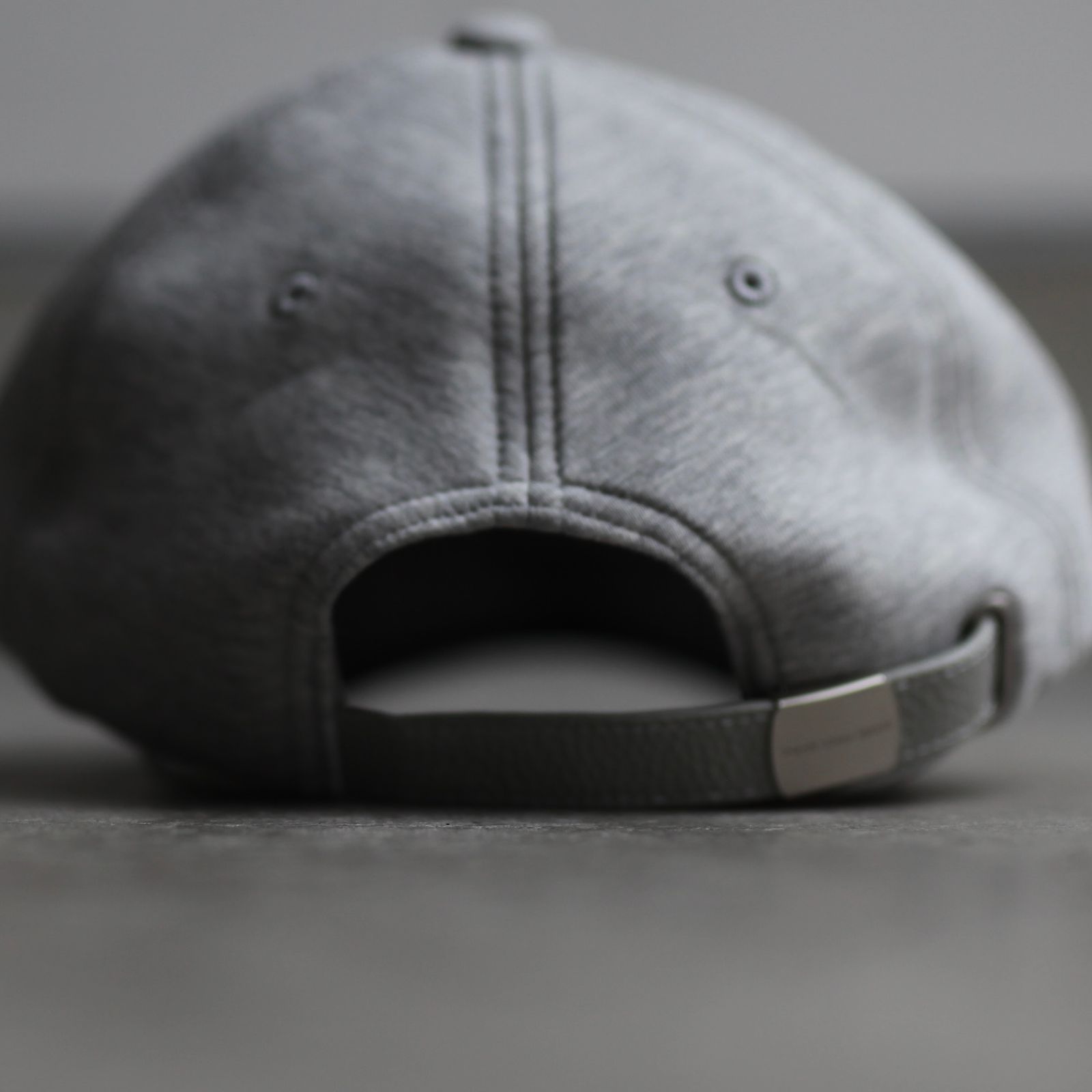 【残り一点】Grey Plaid Panel Baseball Cap