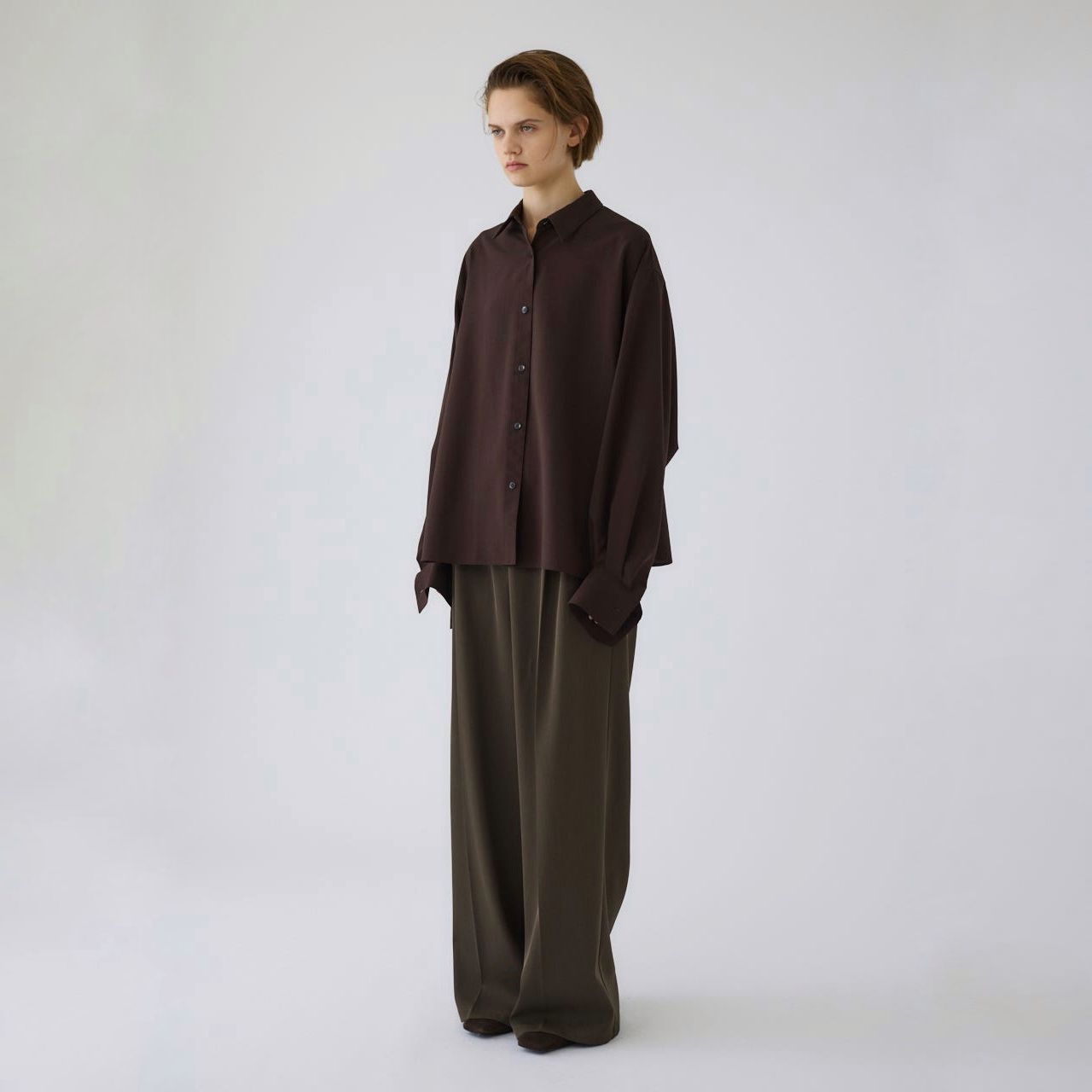 【残り一点】Round Cuff Blouse