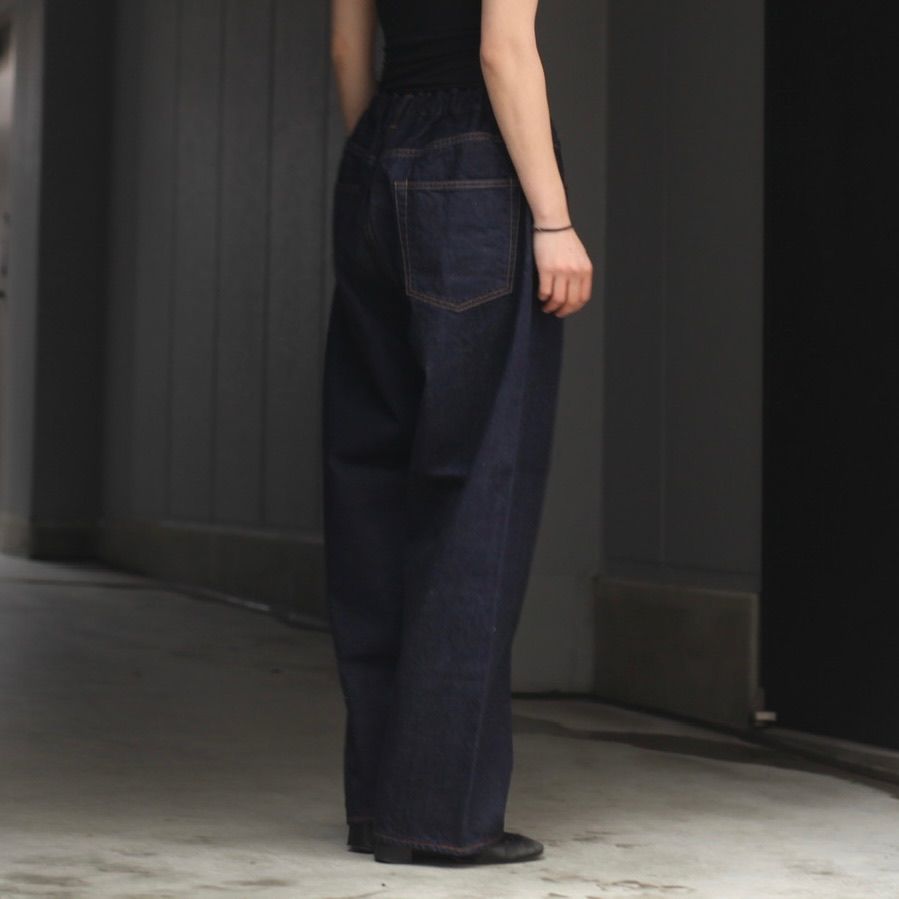 YOKO SAKAMOTO - 【残り一点】Denim 5P Easy Pants(INDIGO) | ACRMTSM