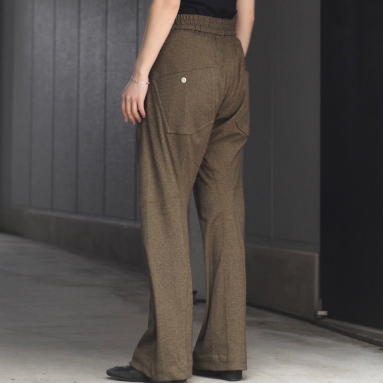 Omar Afridi - 【残り一点】Knee Darted Flare Pants | ACRMTSM