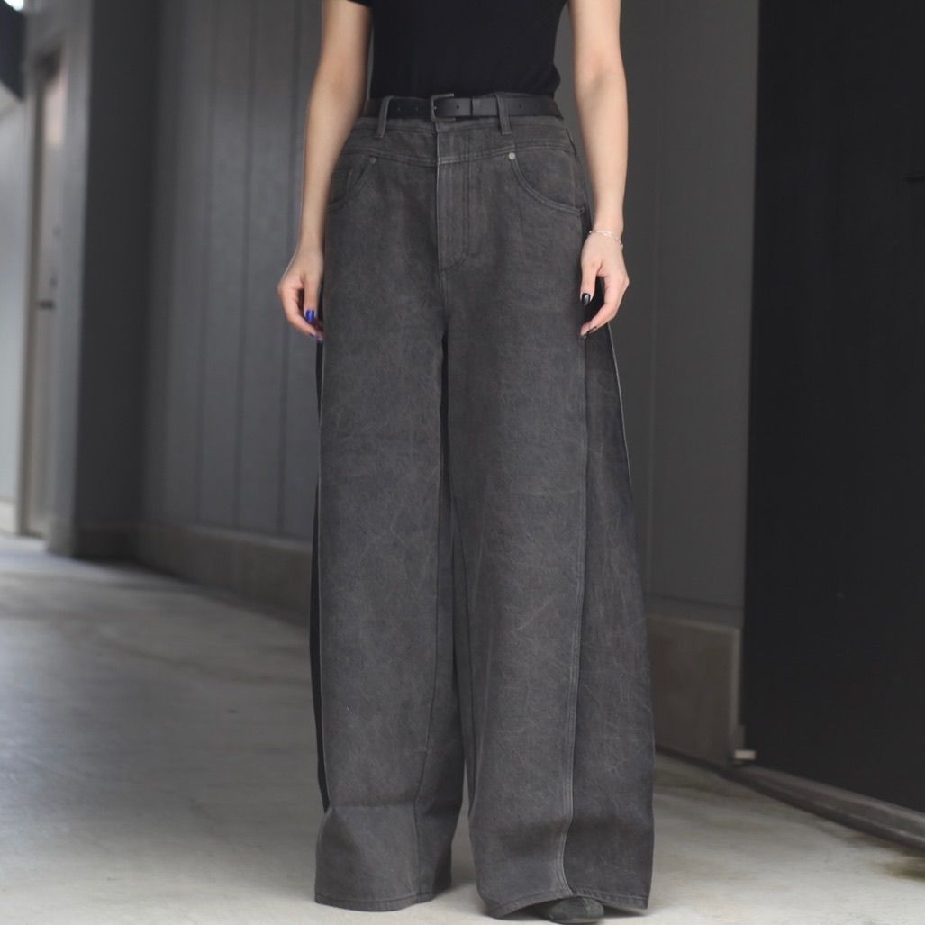 【残り一点】Wide Leg Denim Trousers